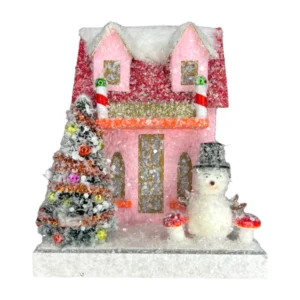 Snowman Cottage Village House