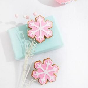 Pink Snowflake Cookie Spray