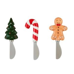 Christmas Ceramic Spreaders