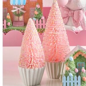 Sprinkle Brush Tree Easter Decoration