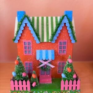 10.5" BRIGHT EASTER HOUSE