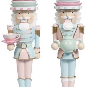 Pots and Cups Hat Nutcracker, Assortment of 2